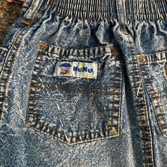 VTG Girls 90s Denim Skirt and Tie Dye T-Shirt Size 4 - Picture 9 of 16